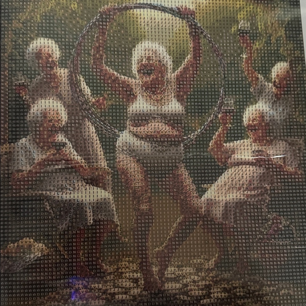 Host Support Diamond Art Kit with Dancing Elderly Women w697d